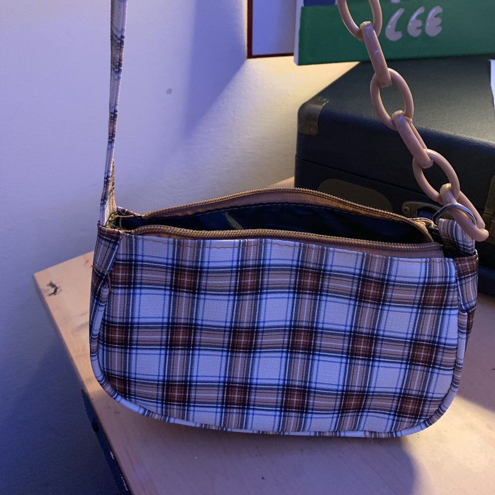 Plaid Shein Purse